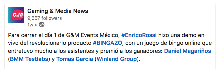 G&M News Event 2023 - BINGAZO