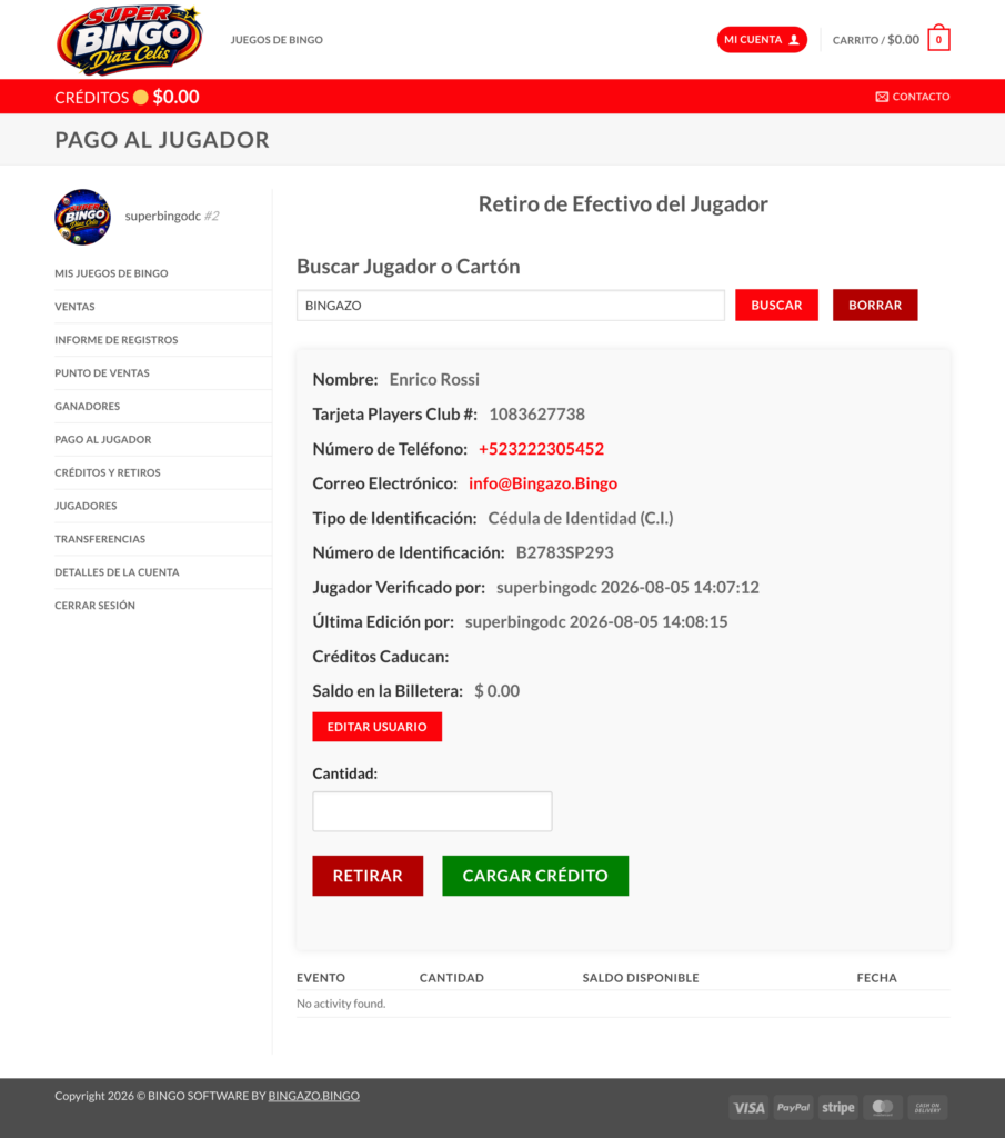 Jugador Verificado