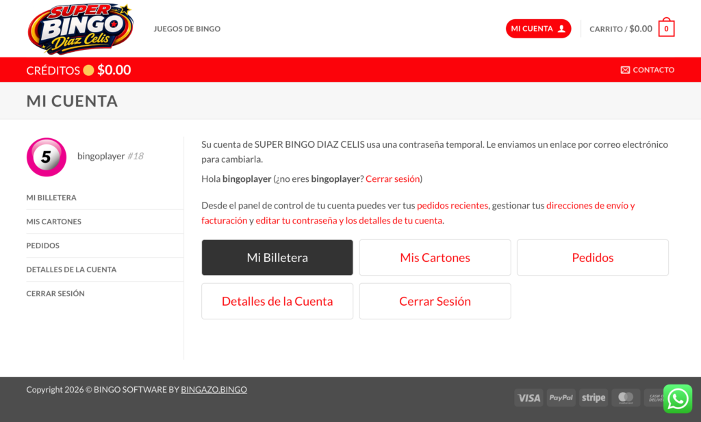 Mi Cuenta - Mi Billetera