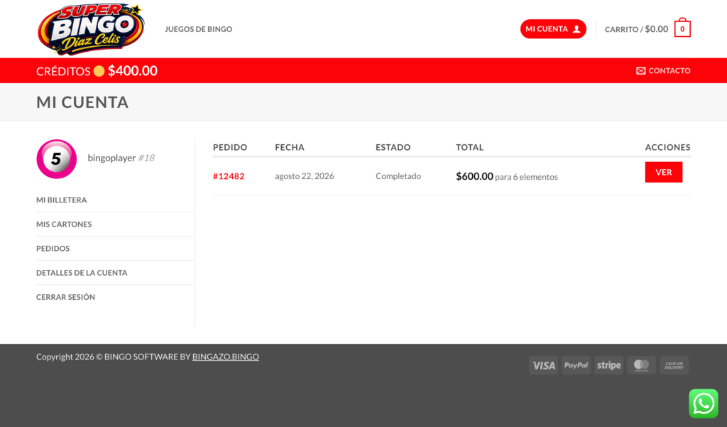Mis Pedidos